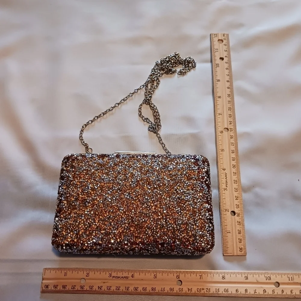 Silver and Gold Jeweled Bag Bloomingdales